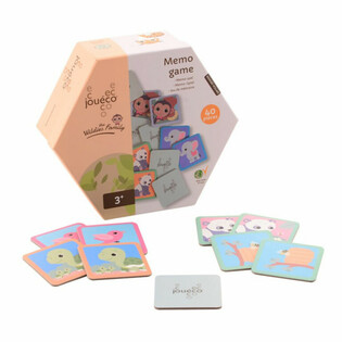 JOUECO - GIOCO DI MEMORIA FAMIGLIA THE WILDIES - Dai 24 Mesi (1 pz.)