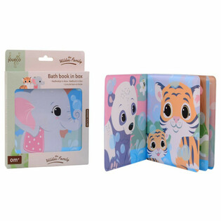 JOUECO - LIBRETTO DA BAGNO THE WILDIES FAMILY IN CONFEZIONE REGALO - Da 0 mesi (1 pz.)