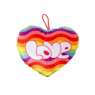 Cuore d'Amore in Peluche Arcobaleno (24 pz.)