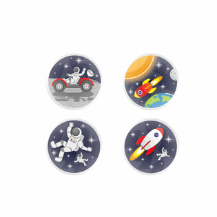 MIX SPAZIO - PALLINE RIMBALZANTI Ø3.3 Cm. (100 pz.)