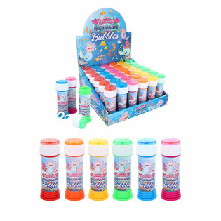 Bolle di Sapone Sirena 50ml con Gioco di Pazienza (Display 36 pz)