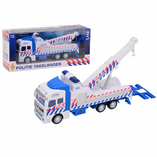 Carro Attrezzi della Polizia 112 in Scatola con Finestra (1 pz.)