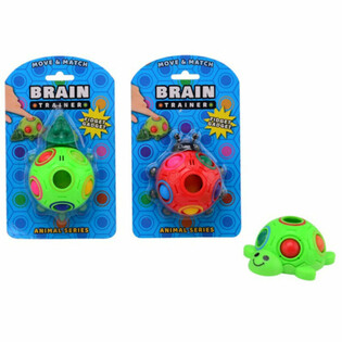 Gioco Fidget - Rompicapo Animali su Scheda (12 pz.)
