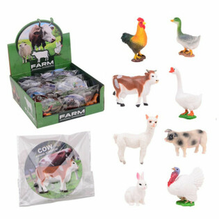 ANIMAL WORLD - Animali della Fattoria in Display (36 pz.)