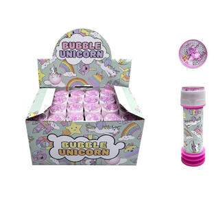 Bolle di Sapone Unicorno 25ml in Espositore (24 pz.)