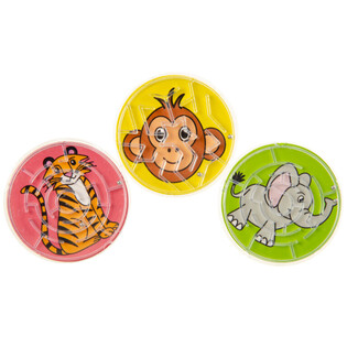 Gioco di Pazienza a Pallina - Animali della Giungla (80 pz.)