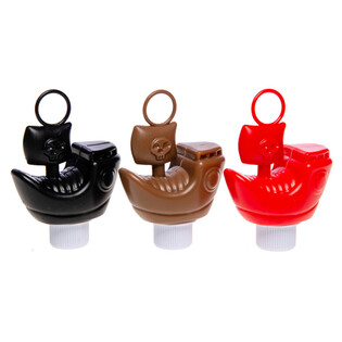 Nave Pirata per Pesca delle Paperelle - Colori Misti - 8 cm (15 pz)