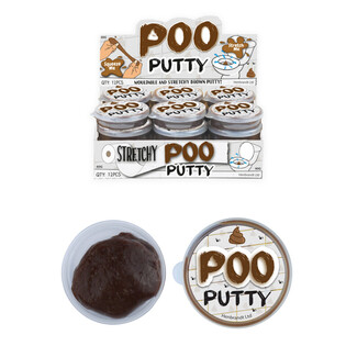 Slime di Cacca Poop Putty in Display (24 pz.)