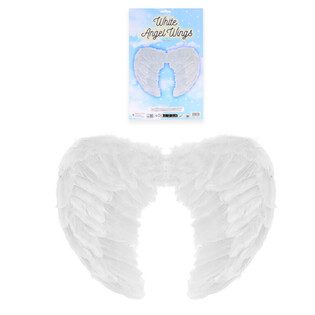 ALI D'ANGELO IN PIUME PER ADULTI - COLORE: BIANCO (12 pz.)