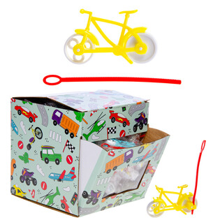 BICICLETTA CON CORDICELLA - IN DISPLAY (56 pz)