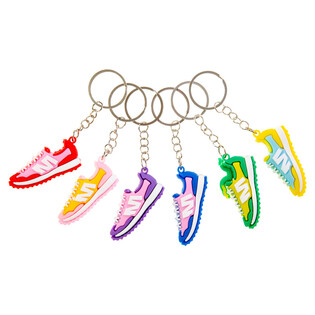 PORTACHIAVI SCARPE SPORTIVE - COLORI MISTI (48 pz)