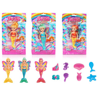 Bambola Sirena in Sacchetto Regalo (24 pezzi)