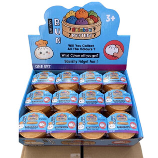 RAGE - Squishy Bun Dumplings PICCOLO (5.3x5.3x4.1 cm) - Fidget Toy Viral 2026 (24 pz.)
