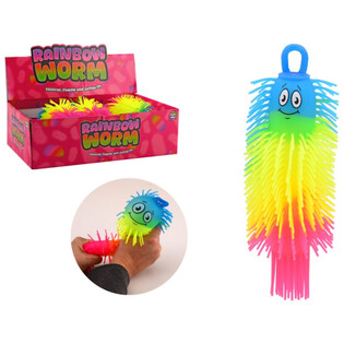PALLA BRUCO RAINBOW PUFFER - 22CM - MIX COLORI - IN ESPOSITORE (24 pz)