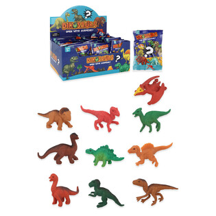 Bustina Sorpresa / Blindbag - Tema: Dinosauri in espositore (60 pz.)