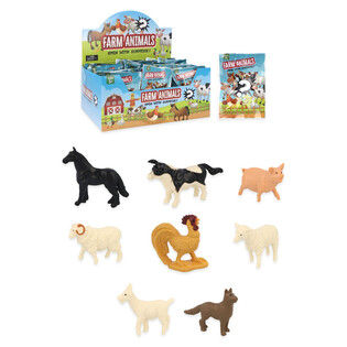 Blind Bag / Bustina Sorpresa - Tema: Animali della Fattoria in Display (60 pz.)