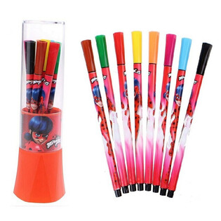 Pennarelli Miraculous in Tubo da 8 Pezzi (24 pezzi)