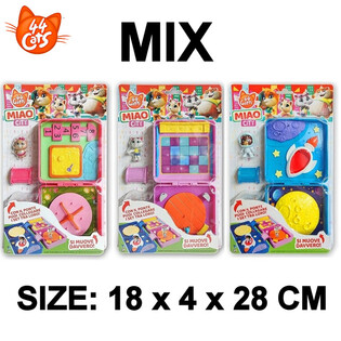 44 Cats Miao City su Blister &ndash; 18x4x28 cm &ndash; Assortiti (40 pz.)