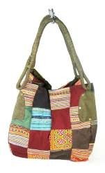 B-FAIR Borsa Patchwork Grande Verde (1 pz)