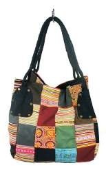 Borsa Patchwork Grande Nera B-FAIR (1 pz)