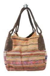 Art: 97719B - B-FAIR Borsa Broccato Grande Marrone (1 pz)