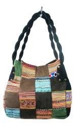 BORSA PATCHWORK B-FAIR PICCOLA NERA (1 pz)