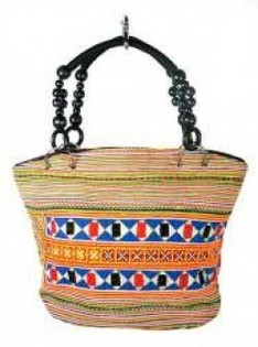 Art: 97735 - Borsa B-FAIR Beads con perline nere (1 pz)