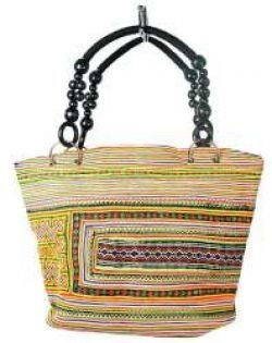 Art.nr: 97737 - B-FAIR Borsa Beads Nero/Arcobaleno (1 pz)