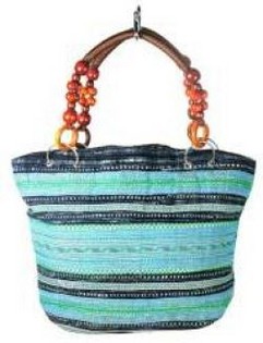 B-FAIR Borsa Beads Marrone/Azzurro (1 pz)