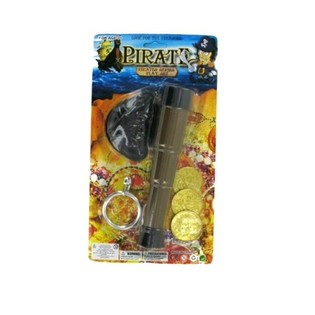 SET PIRATI SU CARTONCINO - MODELLO 5 (6 pz.)
