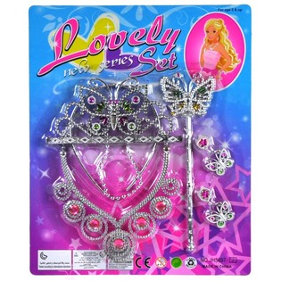 SET PRINCIPESSA LOVELY SU CARD (6 pz.)
