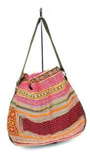 BORSA SADDLE B-FAIR ROSA/VERDE (1 pz)