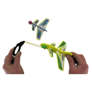 AEROPLANO IN SCHIUMA DA LANCIARE AD ELASTICO - SET DA 2 PEZZI - MODELLO 3 (12 pz.)