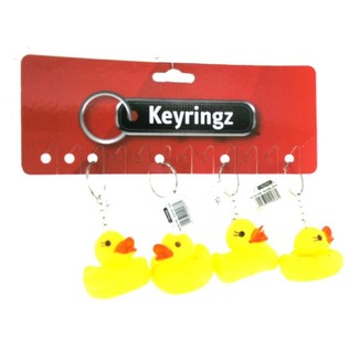 PORTACHIAVI A FORMA DI ANATRA (4 pz.)