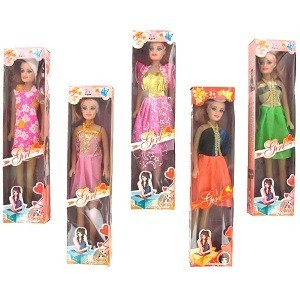 BAMBOLA BEAUTY GIRL - MODELLO 3 (6 pz.)
