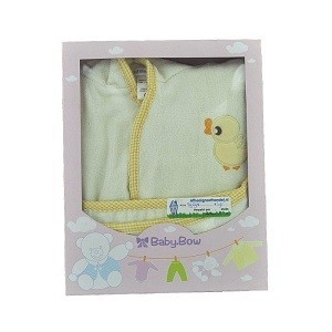 Accappatoio per Bambini BABY BOW Giallo | Ingrosso B2B