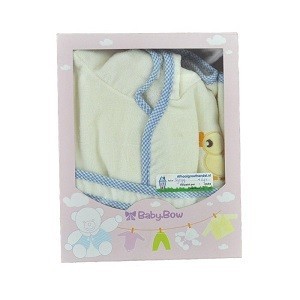 Accappatoio per Bambini BABY BOW Giallo / Blu