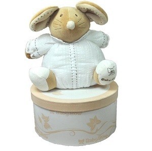 Peluche BABY BOW in Scatola Regalo - Modello 13 (Topo) - B2B