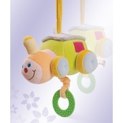 Carillon di Peluche Treno Baby Bow