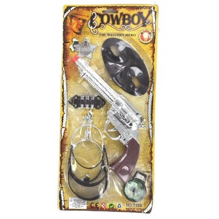 Set da Cowboy su Cartoncino - Modello 7 (6 pz.)