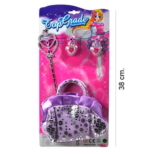Set da gioco per bambine su cartoncino (6 pz.)