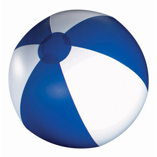 Pallone da Spiaggia Blu/Bianco (12 pz.)
