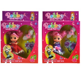 Bambola Bobby con accessori (set da 2)