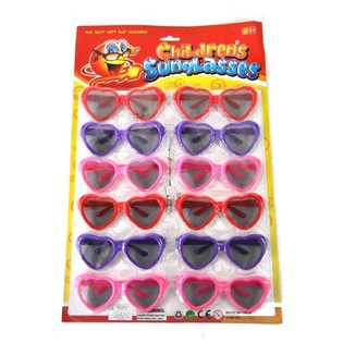 OCCHIALI A CUORE PER BAMBINI (12 pz.)
