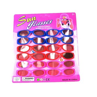 OCCHIALI DA SOLE PER BAMBINI SU CARTONCINO - MODELLO 3 (12 pz.)