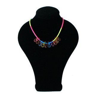 Set Collana e Bracciale con Ciucci Anni '80 (12 pz.)
